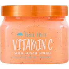 Meks Tree Hut C Shea Sugar Scrub Vücut Peelingi 510GR S5BS