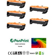 PanPrint Brother HL-1211W Muadil Toner 5'li Avantajlı Paket (TN1040)