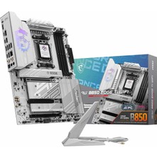 Hype Store Mpg B850 Edge Tı Wıfı Am5 Ddr5 8400MHZ(OC) HDMI 4x M.2 USB 10GBS 5g Lan Wı-Fı 7 Atx