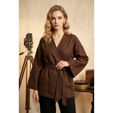 Pastelastore Kadın Kuşaklı Kimono 1177