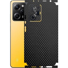 Kapps Poco X5 Pro ile Uyumlu Fiber Serisi Premium Kaplama 360