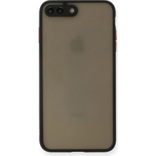 Akıllı Bayi Apple Iphone 7 Plus Kılıf Montreal Silikon Kapak - Siyah Aby