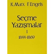Sol Yayınları Seçme Yazışmalar /1 (1844-1869)