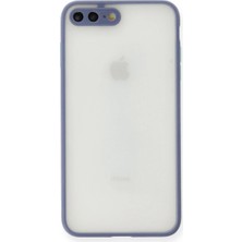Akıllı Bayi Apple Iphone 7 Plus Kılıf Montreal Silikon Kapak - Gri Aby