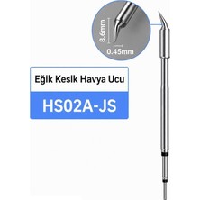Fnirsi Fnırsı HS02A-JS Eğik Kesik Havya Ucu (F245 Uyumlu, HS-02A Için)