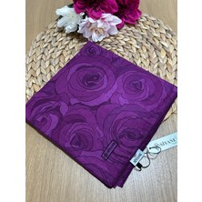 Siyane Scarf Gül Desen Eşarp 04