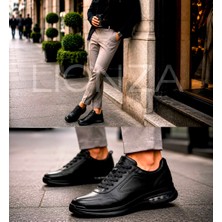 Lionza A+Kalite Iç Dış Hakiki Deri Şık Günlük Hafif Sneaker