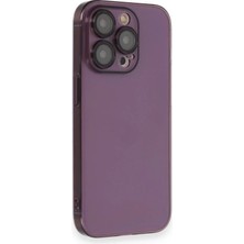 Renas Store Iphone 13 Pro Max Kılıf Armada Lensli Kapak - Derin Mor