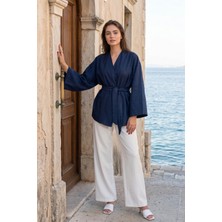 Pastelastore Kadın Kuşaklı Kimono 1177
