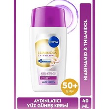Nivea LUMINOUS630 SPF50+ Skin Glow Aydınlatıcı Yüz Güneş Kremi 40 ml