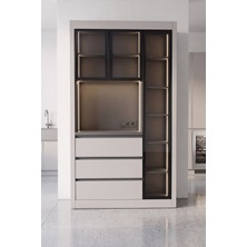 Avm 24 Nero Kahve Köşesi Multi 125CM Montaj Dahil