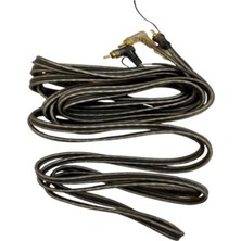 Renas Store Fully G-512AB 5 Metre 2 Rca + 2 Rca L-Tip Şaseli Oto Amfi Sinyal Kablosu