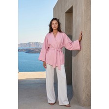 Pastelastore Kadın Kuşaklı Kimono 1177