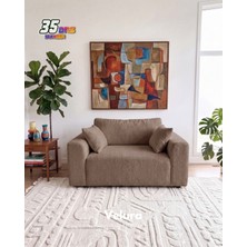 Velura Home & Living Sora Berjer & Tekli Koltuk - Kahve