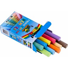 Nova Color NC-4111 Tozsuz Renkli Tebesir 10LU Paket