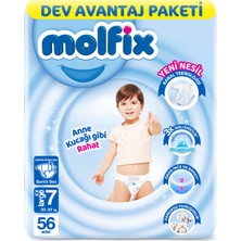 Molfix Kanal Teknolojisi Dev Avantaj Paketi 7 Beden Xxl 56 Adet