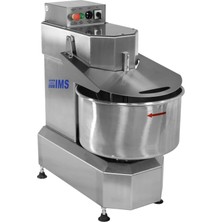 Dirmak ISM 25-32 CR, 25 L, 2 DEVİRLİ, PASLANMAZ ÇELİK GÖVDELİ SPİRAL MİKSER