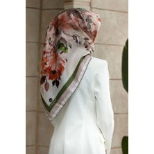 Vissona Twill Ipek Bahar Çiçekleri Desen Narçiçeği