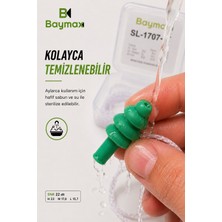 Baymax Iş Güvenliği Kulak Tıkacı Ipli – 24 Db Ses Koruma, Uzun Süreli Konfor
