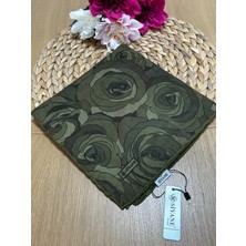 Siyane Scarf Gül Desen Eşarp 11