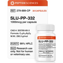 Peptide Sciences SLU-PP-332 (1000MCG x 30 Capsules = 30,000MCG)