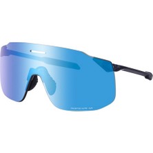 Shimano S-Phyre Ce-Spsl2 Sl Ridescape All Road Bisiklet Gözlüğü Siyah / Safir Mavi Aynalı Lens (ECESPSL2ARL32)