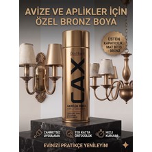 CAXCOLORS Sprey Boya Avize Aplik Metal Ahşap Boyası 400ML - Yüksek Kapatıcı Hızlı Kuruyan Akrilik