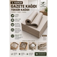 Orbak Kağıt Premium 3. Hamur Teksir Kağıdı 20X30 cm 500 Adet | Gazete Kağıdı, Baskı ve Fotokopi Kağıdı