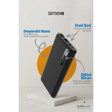Simex S-27 10000MAH Power Bank Siyah