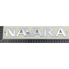 Wisco 348385 Yazı  Navara (Nıssan 3,5-28 cm Krom) TW5710026