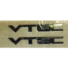 Wisco 348000 Yazı Vtec Çamurluk 2li Krom TW3110056