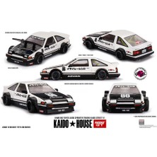 Mını Gt Mini Gt KHMG180 1/64 Kaido House Toyota AE86 Sprinter Trueno Kaido Street V1