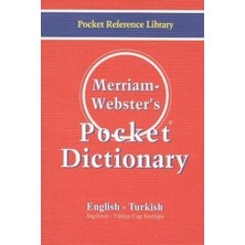 Merriam Webster’s Pocket Dictionary English - Turkish  / Cep Sözlüğü