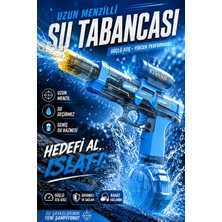 Trust Store Şarjlı Otomatik Su Tabancası Oyuncak Gerçekçi Geri Tepme Efektli Geniş Su Hazneli Uzun Menzilli Elektrikli Su Silahı