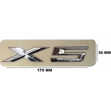 Wisco 344264 Yazı X5 (Krom Bmw Büyük) TW0710175