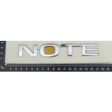 Wisco 348400 Yazı Note (Krom Nıssan Y.model)  TW5710041