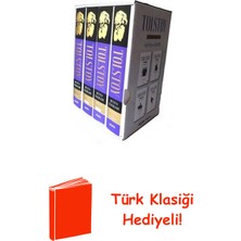 Tolstoy Bütün Eserleri Savaş ve Barış Seti - 4 ... + Türk Klasiği Hediye