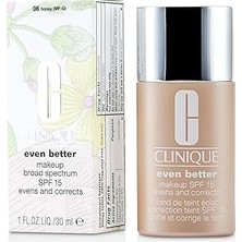 Uravas Store Clinique Even Better Makeup SPF15 CN58 Honey Fondöten 1 Paket (1 x 30 Ml)