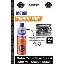 Carlburn Özel Üretim Profesyonel Oto Yağ Kir Çamur Sökücü Motor Temizleme Spreyi 500 ml Güçlü Formül
