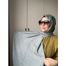 Noura Scarf Elisa Şal Koyu Gri
