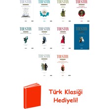 Lev Nikolayeviç Tolstoy 10 Kitap Seti + Türk Klasiği Hediye