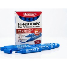 Hi-Text 830 Pc Permanent Kesik Uçlu Markör Kalem