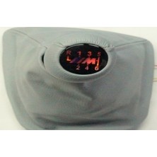 Wisco 349311 Vites Topuz ve Körük Işıklı E39 M Power 6 Vites Grı Deri 25112282402GRİ