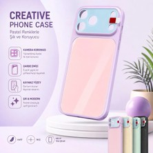 Jolita iPhone 17 Uyumlu Pastel Renkli Kamera Korumalı Sert Telefon Kılıfı
