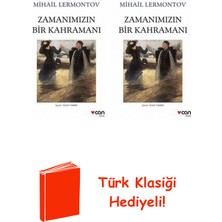 Can Yayınları Mihail Lermontov 2 Kitap Seti + Türk Klasiği Hediye