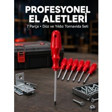 Astraltech Profesyonel 7 Parça Tornavida Seti Ergonomik Saplı El Aleti
