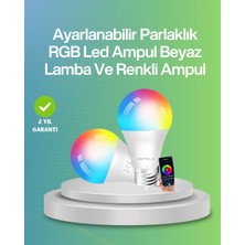 Astraltech Uzaktan Kumandalı Akıllı LED Ampul, Enerji Tasarruflu