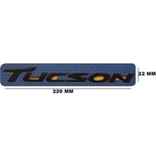 Wisco 348043 Yazı Tucson 2016-2020 Siyah TW3310037