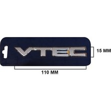 Wisco 347994 Yazı Vtec Krom TW3110050