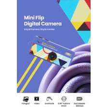 Pikas Joyplus Camera Mini Dijital Kamera Retro Tasarım Taşınabilir Video ve Fotoğraf Kamerası LK-030